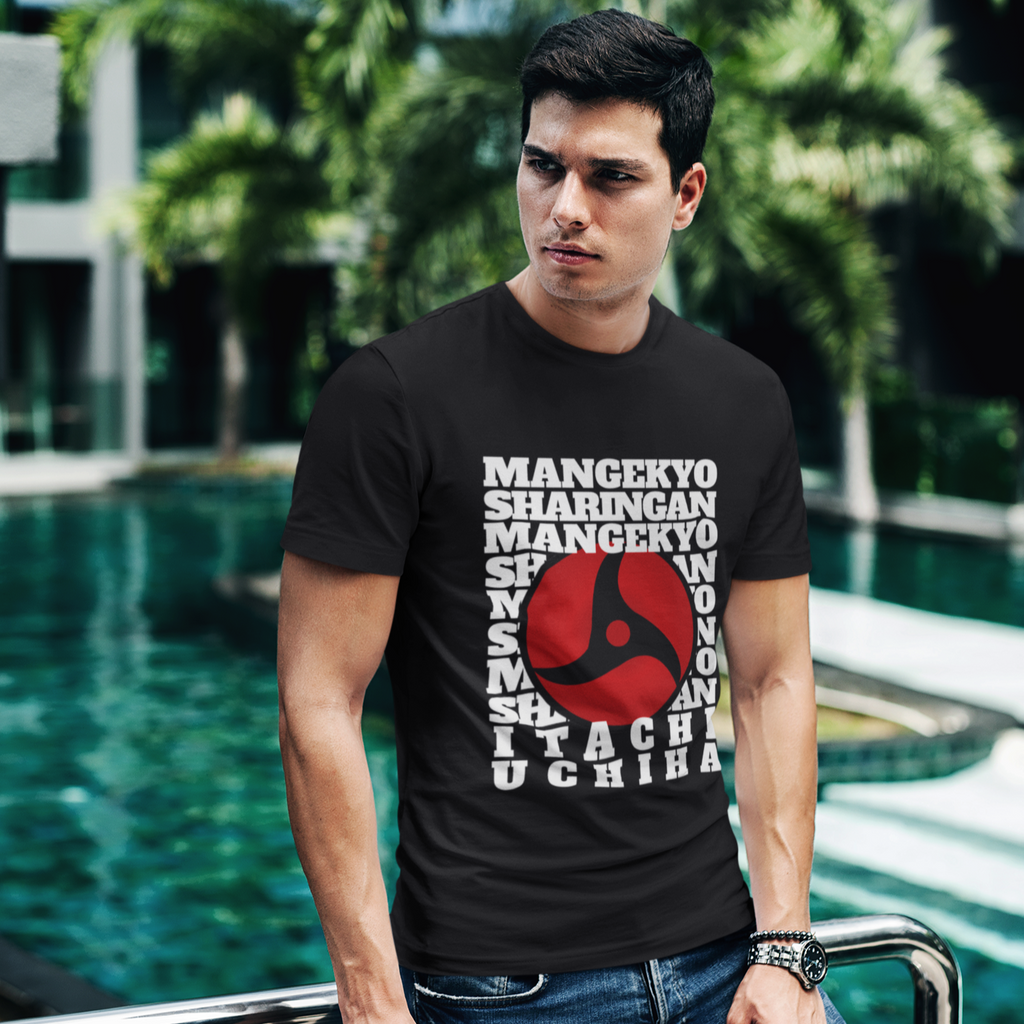 Men's Classic Crew T-Shirt (Mangekyo Itachi)